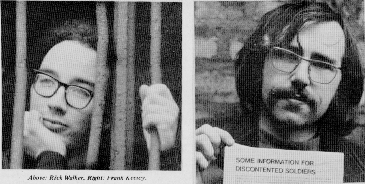Accused: Rick Walker (left) and Frank Keeley