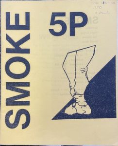 First issue of SMOKE magazine